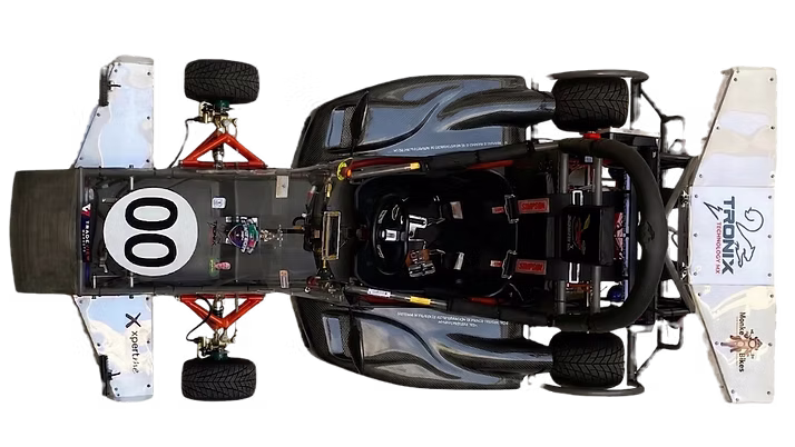 Electratón Racer Demo00 Vista superior